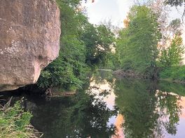 River reflection