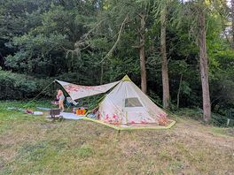 Our tent :)