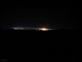 Dark skies only pembroke power station or stars in sight