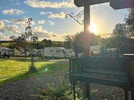 View from the decking