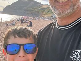 On the beach