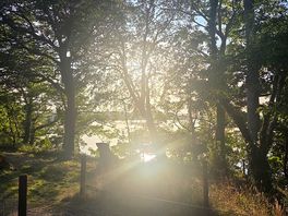 Sun going down