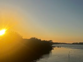 Sunset over the gulf