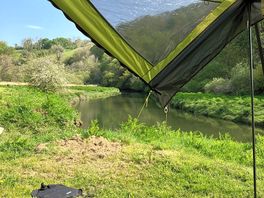The view from our tent pitch.
