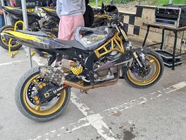 One of the stunt bikes.