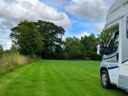 Lovely level grass pitch