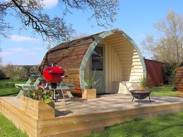 Pod with outdoor deck