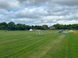 Lots of space. spoilt by inconsiderate other campers