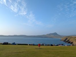 Beach field view