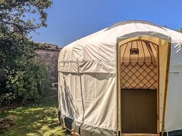 The Yurt in the secret garden