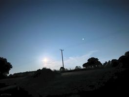 The night sky