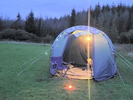 Our cosy pitch up