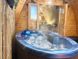 Steamy hot tub
