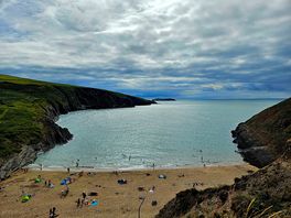 Nearby mwnt beach