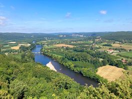 Dordogne river from domme