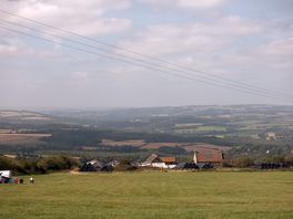 View on the valley