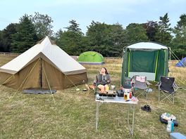 Spacious pitches