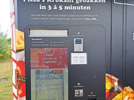Pizzaautomat am platz