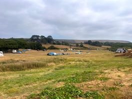Day time at the camp site