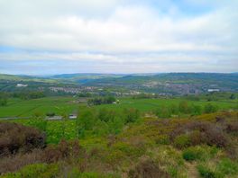 View from the hills above the capsite