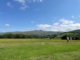 View from pitch