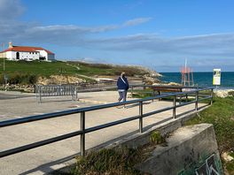 Nearby beach