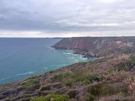 Coastal walk into perranporth