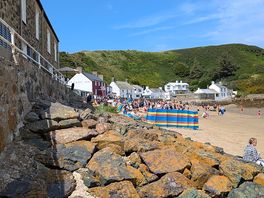 Great beach close by