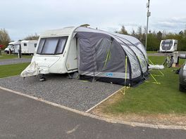 Our set up myself and five children two dogs