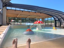 Small section of pool area