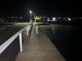 The jetty at night