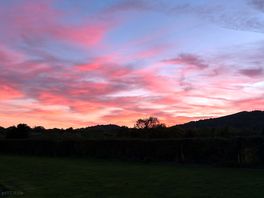 Evening sunset