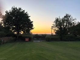 Beautiful sunset from our pitch
