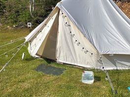 Glamping tent
