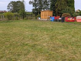 Facilities area - toilets showers washing up, drinking water and bins