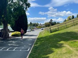 Road from club house