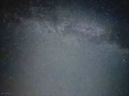 The site has very dark skies ✨
