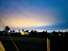 Night time at camp