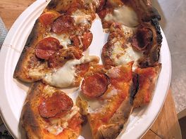 Saturday night is pizza night 😁