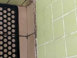 Balck mould around shower