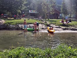 Waterpret op de camping