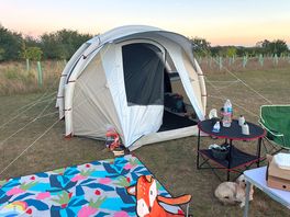 Tent setup