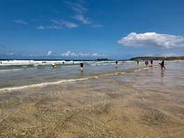 Gwithian beach 11 miles away