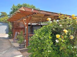 The rear of the pub
