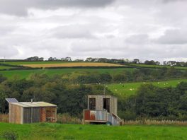 Shower block, kitchen area and toilets