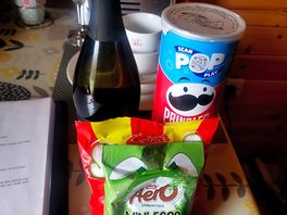 Nice welcome gifts from the owners