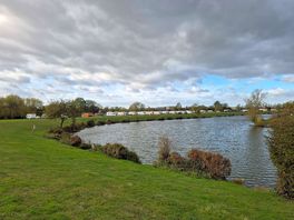 Over the fishing lake