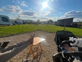 Chilled and spacious pitch