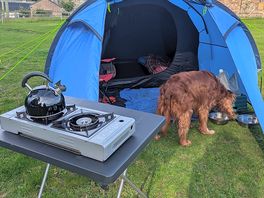 Set-up for 2 nights
