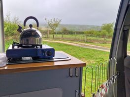 View from door